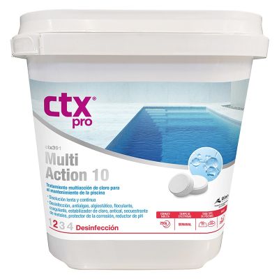 Productos químicos para piscina elevada 