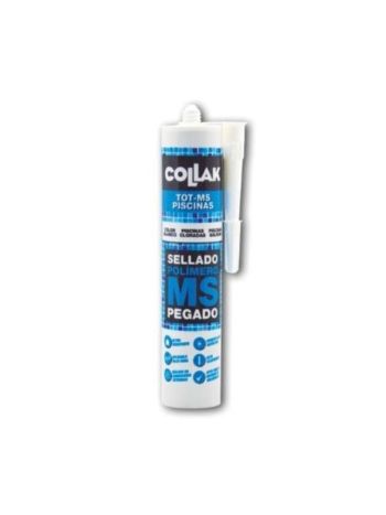 POLIMERO TOT-MS PISCINAS BLANCO 280ML