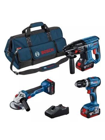 KIT BOSCH 18V (2X 5.Ah 1X 5.5Ah tool )