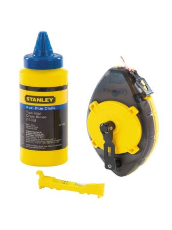 STANLEY TIRALÍNEAS KIT POWERWINDER 30M+POLVO+NIVEL