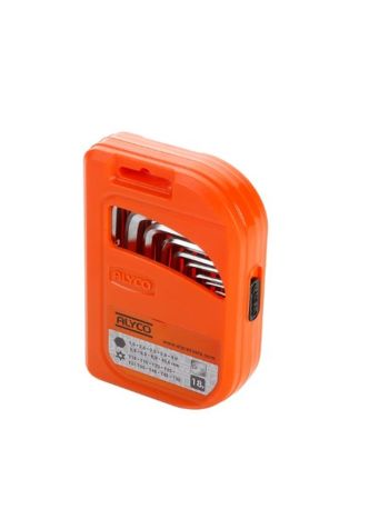 JUEGO COMBINADO 9 LLAVES ALLEN ALYCO ORANGE