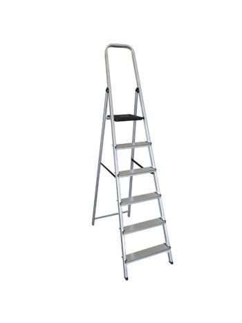 ESCALERA ALUMINIO K-OFFICE ESCALERA 6 peldaños 