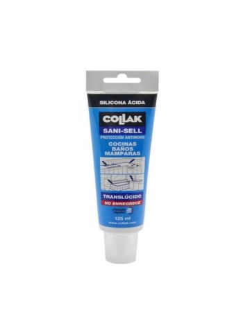 BOTE SILICONA transp SANI-SELL 125 ML
