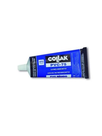 TUBO PEGAMENTO PVC-75 125ML AZUL saneamiento
